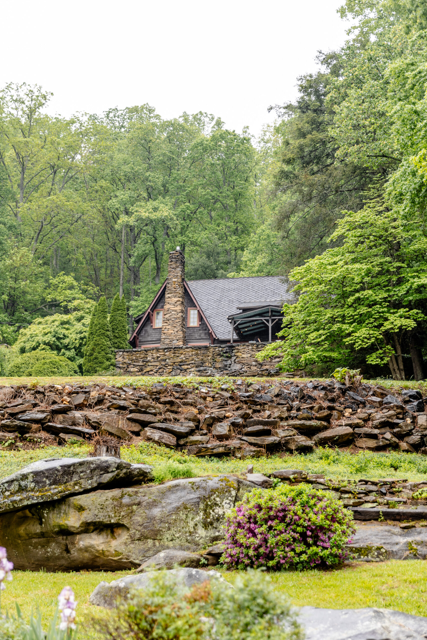 property at laurel falls asheville wedding venue